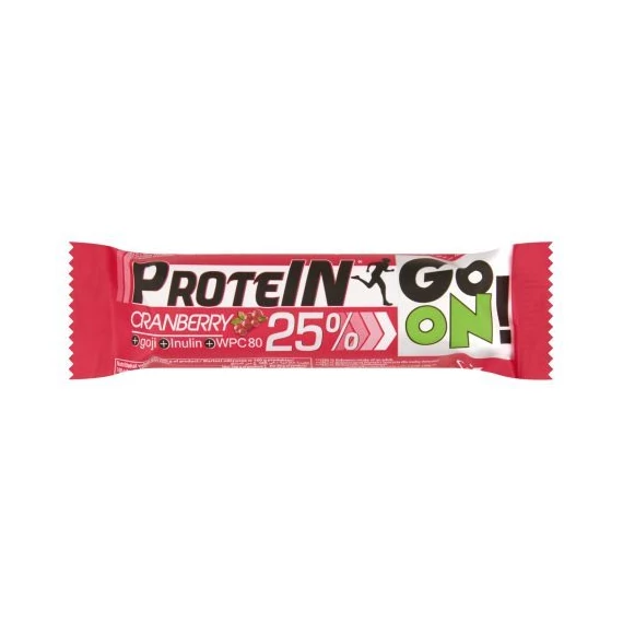 Go On Protein szelet inulinnal áfonya-goji-tejcsoki 50g
