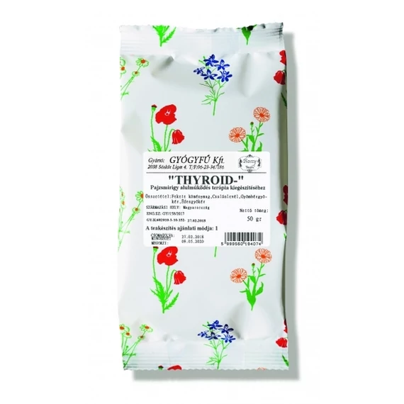 Boszy Thyroid- Pajzsmirigy alulműködés terápia kieg.tea 50g