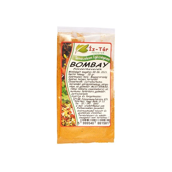 Íz-Tár Bombay fűszerkeverék 20g