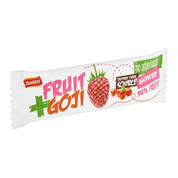 Sunvita gyümölcsszelet málna-goji 30g