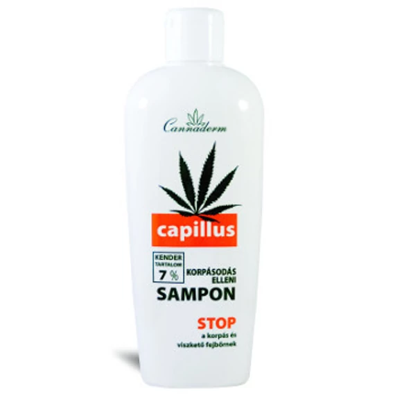 Cannaderm Capillus sampon 7% korpásodás ellen 150ml