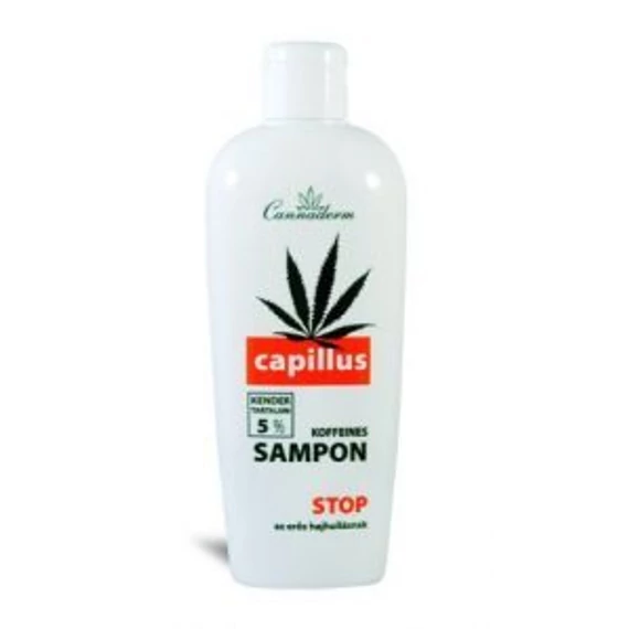 Cannaderm Capillus sampon 5% koffeines,erős hajhullásra 150ml