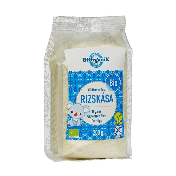 BiOrganik Bio gluténmentes rizskása 200g