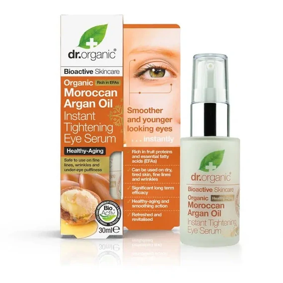 Dr.Organic bio argán szemkörnyék-feszesítő szérum 30ml
