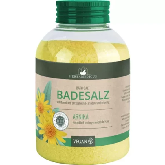 Herbamedicus Herbal Fürdősó Árnika 600g