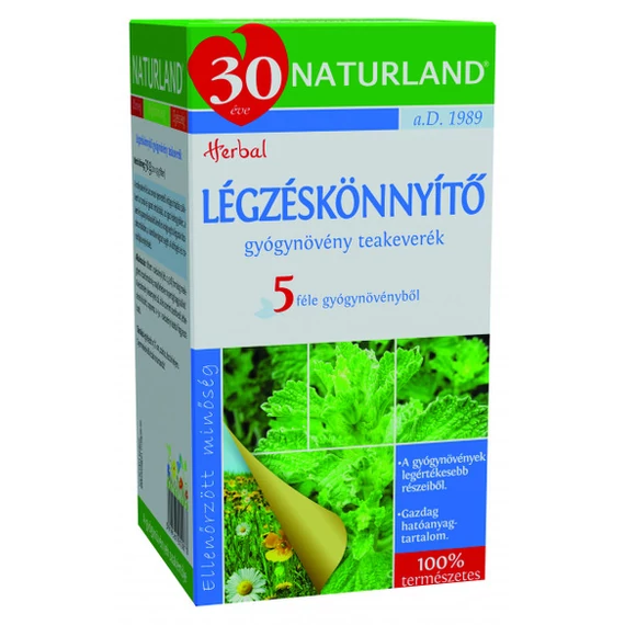 Naturland Légzéskönnyítő teakeverék filt.20x1,5g 20x