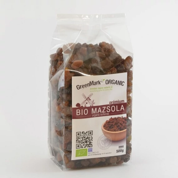 GreenMark bio Mazsola 500g