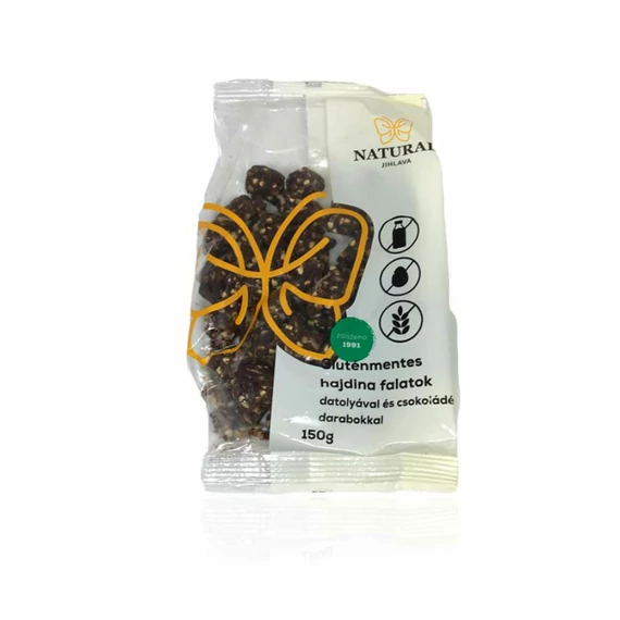Natural Hajdinás falatok datolya-csoki gluténmentes 150g