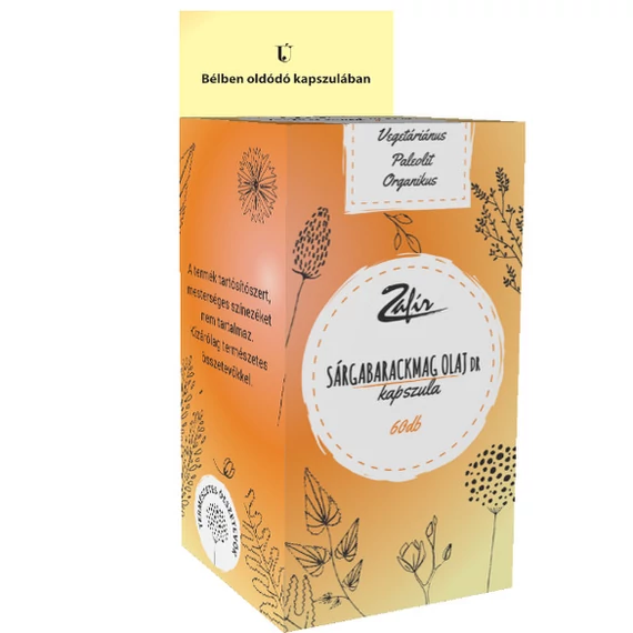 Zafír DR Sárgabarackmag olajkapszula 60x