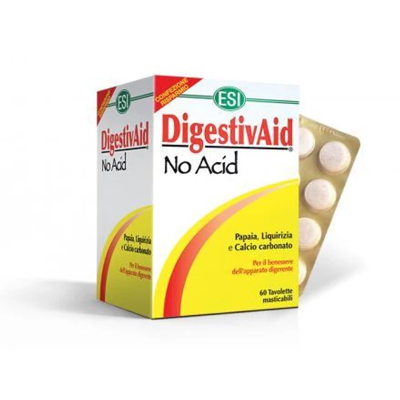ESI DigestivAid  No Acid savlekötő tabletta 60x 60x