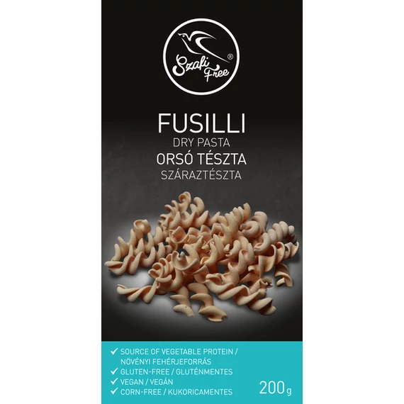 Szafi free gluténmentes száraztészta orsó 200g