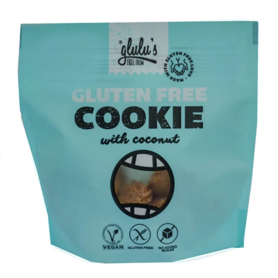 Glulu Freefrom Cukormentes kókuszos keksz 100g