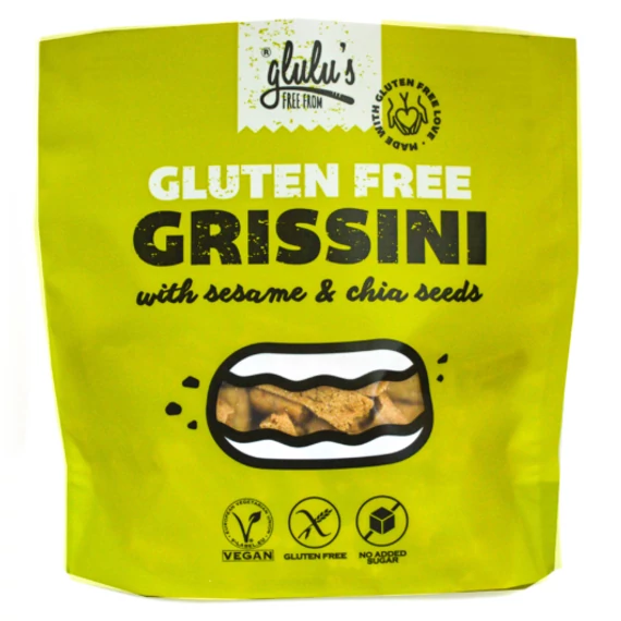 Glulu Freefrom Cukormentes magvas grissini 100g