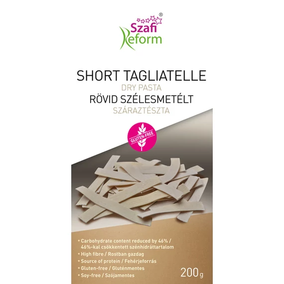 Szafi Reform gluténmentes szárazt. rövid szélesmetélt 200g