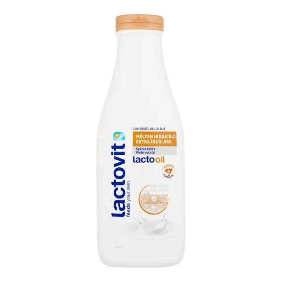 Lactovit tusfürdő lactooil mélyen hidratáló 600ml