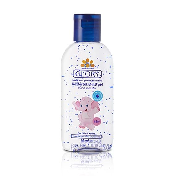 Glory antibakteriális kézfertőtlenítő gél Kids Fáni 80ml