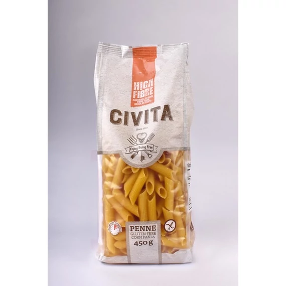 Civita kukoricatészta gluténmentes penne MR 450g