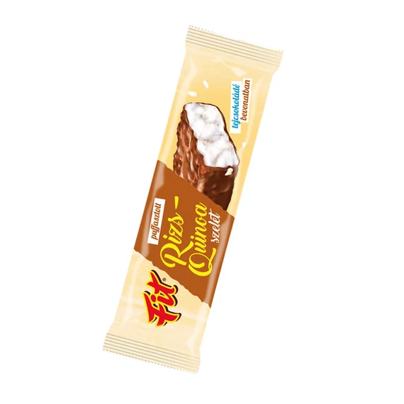 Fit puffasztott Rizs-Quinoa szelet csoki bevonatban 18g