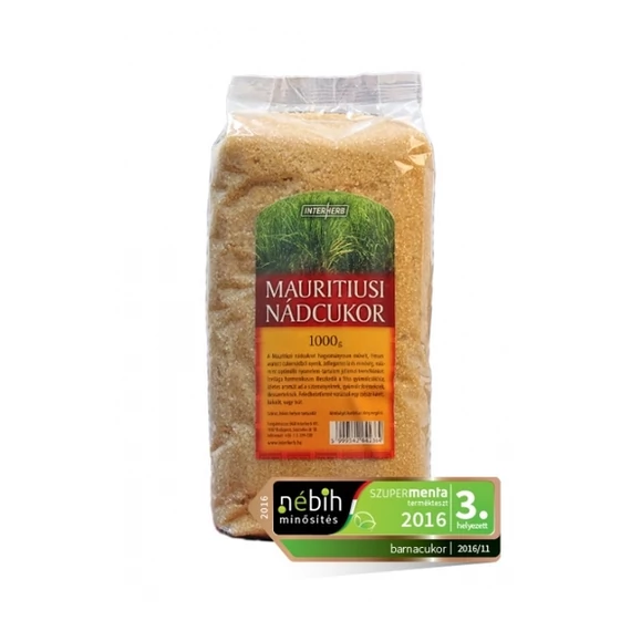 Interherb Gurman Nádcukor Mauritiusi 1kg