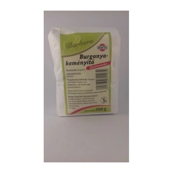 Barbara gluténmentes burgonyakeményítő 500g