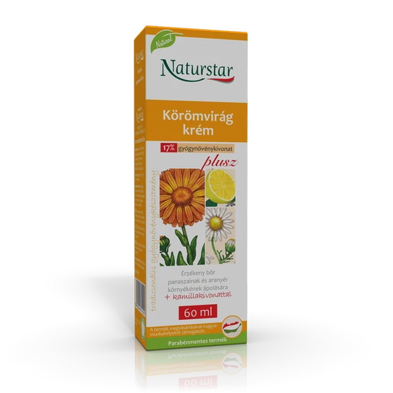 Naturstar körömvirág krém parabénmentes 60ml