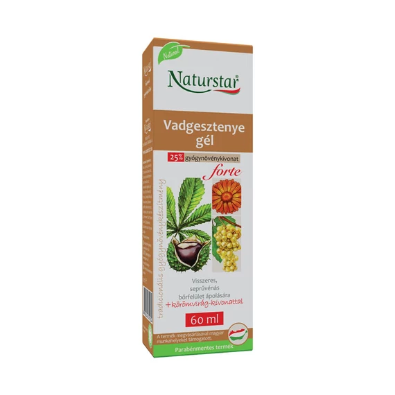 Naturstar vadgesztenye gél forte parabénmentes 60ml