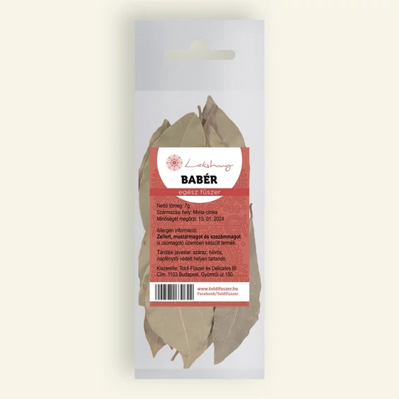 Toldi fűszer babérlevél egész 5g