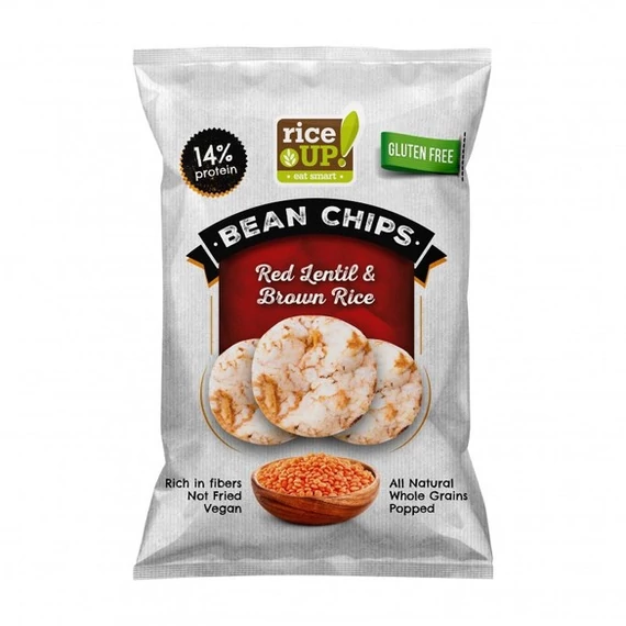 Rice Up Proteines Chips vöröslencsével 60g
