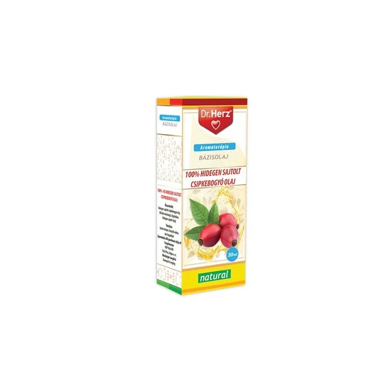 Dr Herz 100% hidegen sajtolt csipkebogyóolaj 20ml