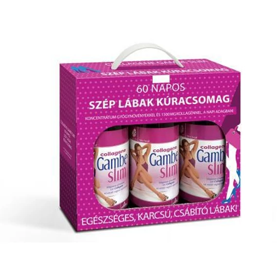 Gambe slim 60 napos szép lábak kúracsomag 1500ml