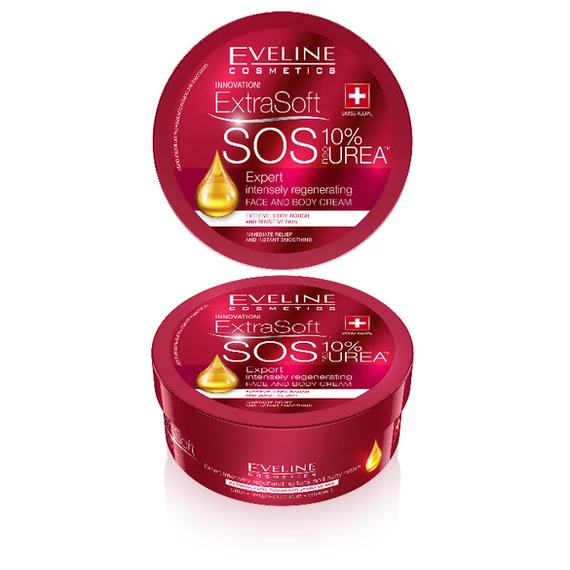 Eveline ExtraSoft SOS arc-és testápoló krém 175ml