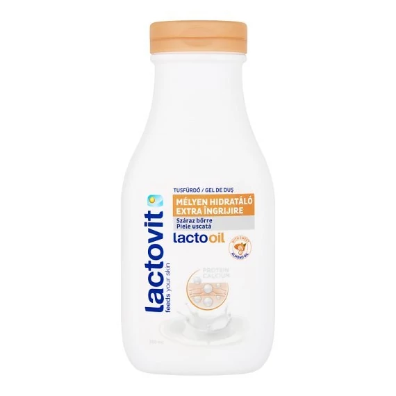 Lactovit tusfürdő Lactooil mélyen hidratáló 300ml