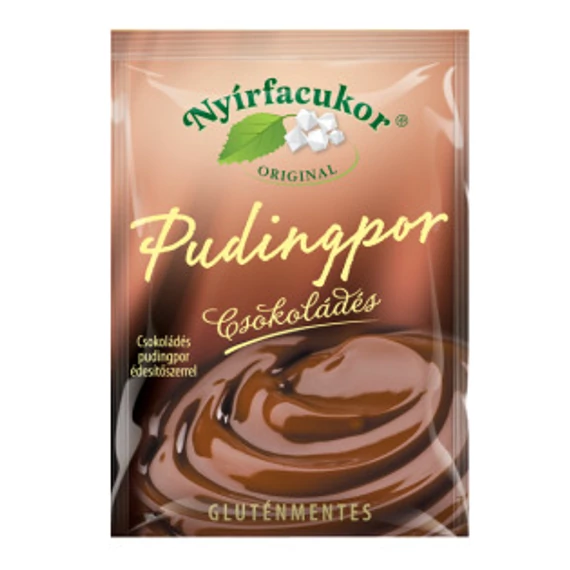 Nyírfacukor csokoládés gluténmentes pudingpor 75g