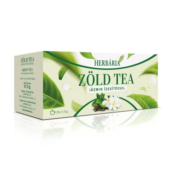 Herbária Zöldtea jázmin izesítéssel 25x 37.5g