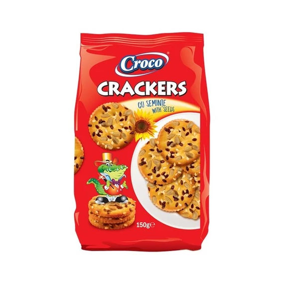 Croco kréker napraforgómag 150g