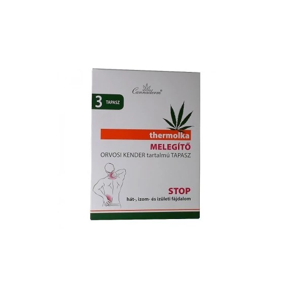 Cannaderm Thermolka tapasz 3x