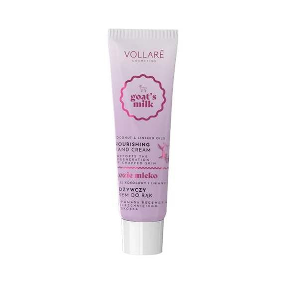 Volláré bőrkisimító és bőrtápláló kecsketejes kézkrém 100ml