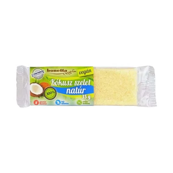 Bonetta vegán kókusz szelet natur 35g
