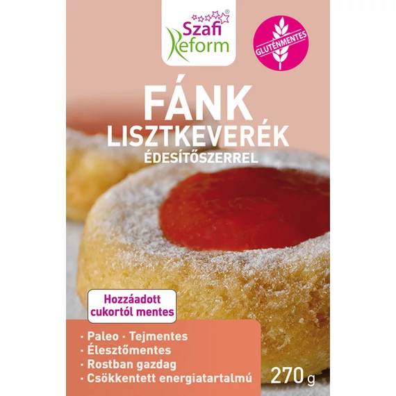 Szafi reform fánk lisztkeverék gluténmentes,édesitőszer. 270g