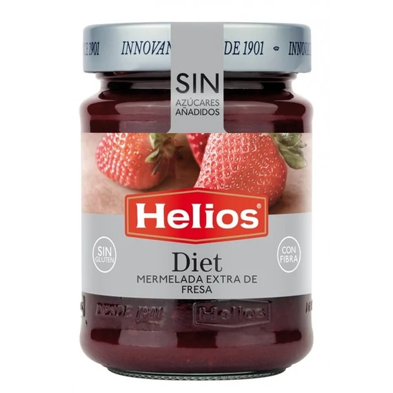 Helios Eper extradzsem édesítőszerrel 280g
