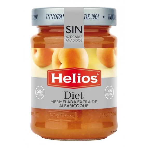 Helios Sárgabarack extradzsem édesítőszerrel 280g