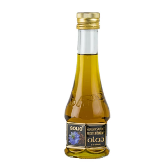 Solio hidegen sajtolt feketekömény olaj 100ml