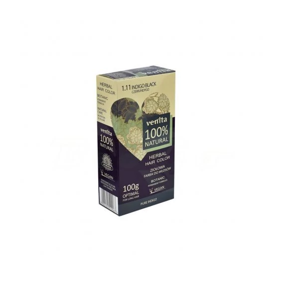 Venita 100% natural gyógynöv porhajfesték 1,11 indigóf 100g
