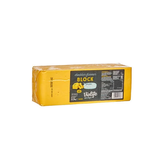 Violife növényi sajt Cheddar tömbös 2.5kg