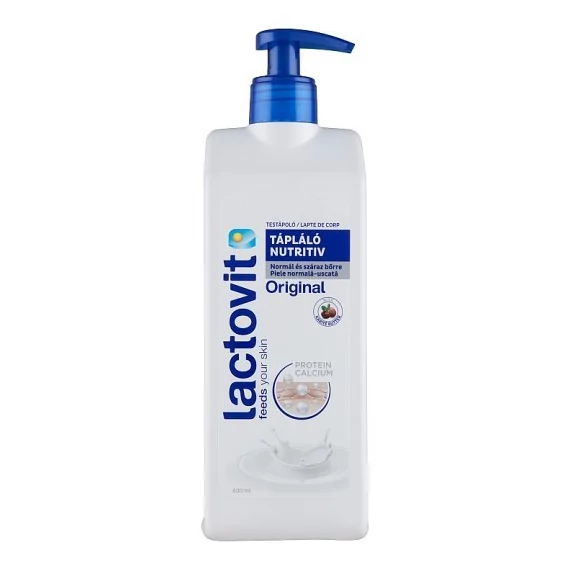 Lactovit testápoló tápláló Nutritiv tej kapszulával 400ml