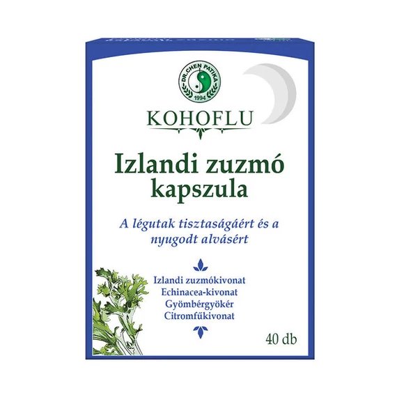 Dr.Chen Kohoflu izlandi zúzmó kapszula éjszaka 40x