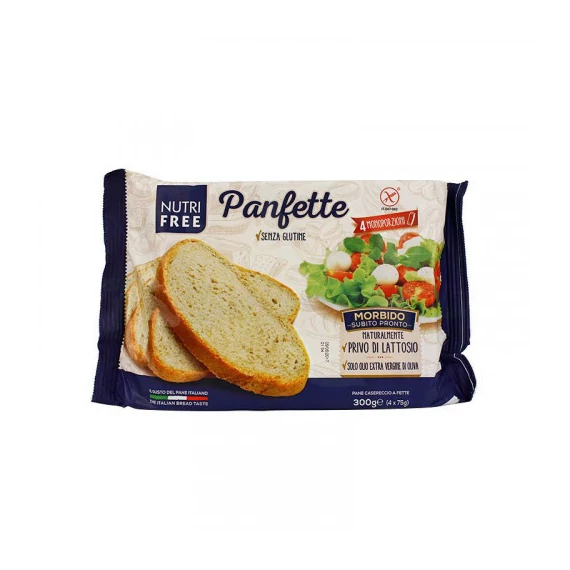 Nutri Free Panfette morbido gluténm.szeletelt kenyér 300g