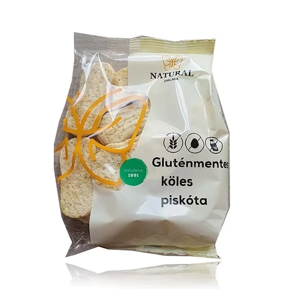 Natural Köles piskóta gluténmentes 150g