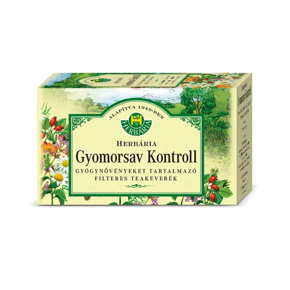 Herbária Gyomorsav kontroll filteres 20x1,2g 20x