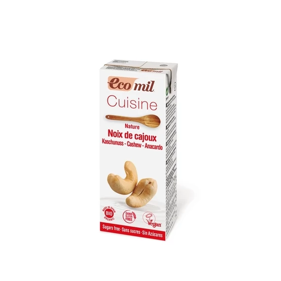 Ecomil bio kesudió főzőalap cukormentes 200ml